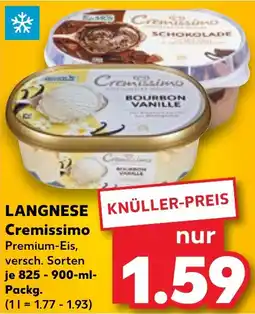 Kaufland DE Langnese Cremissimo aanbieding