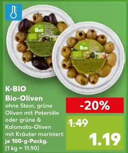 Kaufland DE K BIO Bio Oliven aanbieding