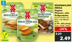 Kaufland DE RÜGENWALDER MÜHLE Vegane Pfannen oder Grillprodukte aanbieding
