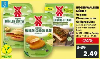 Kaufland DE RÜGENWALDER MÜHLE Vegane Pfannen oder Grillprodukte aanbieding