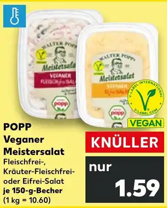 Kaufland DE POPP Veganer Meistersalat aanbieding