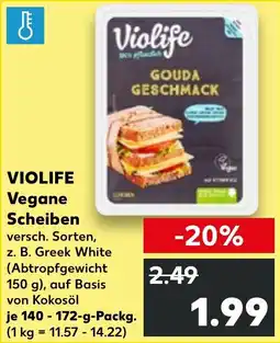 Kaufland DE Violife Vegane Scheiben aanbieding