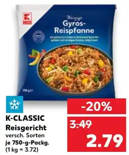 Kaufland DE K CLASSIC Reisgericht aanbieding