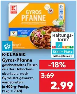 Kaufland DE K-CLASSIC Gyros-Pfanne aanbieding