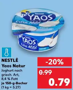 Kaufland DE NESTLÉ Yaos Natur aanbieding