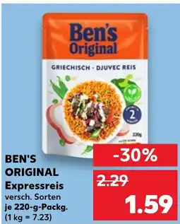 Kaufland DE Ben's Original Expressreis aanbieding