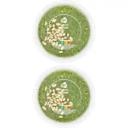 Albert Heijn AH Hummus pesto 2-pack aanbieding