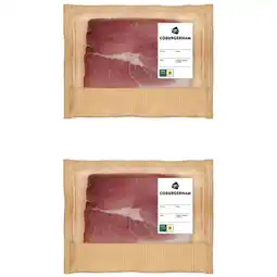 Albert Heijn AH Coburgerham 2-pack aanbieding