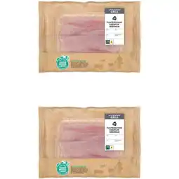 Albert Heijn AH Flinterdunne gegrilde beenham 2-pack aanbieding