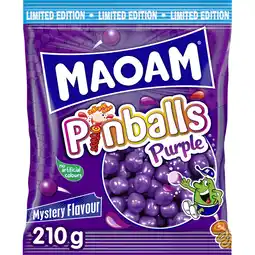 Albert Heijn Maoam Pinballs purple aanbieding