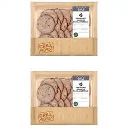 Albert Heijn AH Grillworst jalapeno Zaanlander 2-pack aanbieding