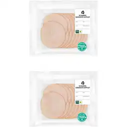 Albert Heijn AH Scharrel gerookte kipfilet 2-pack aanbieding