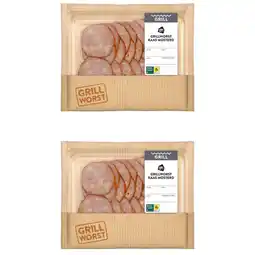 Albert Heijn AH Grillworst kaas mosterd 2-pack aanbieding