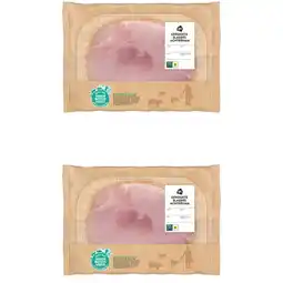 Albert Heijn AH Gerookte slagersachterham 2-pack aanbieding
