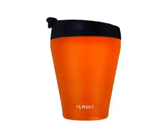 ANWB Flaske 200ML RVS Koffiebeker to Go Oranje aanbieding