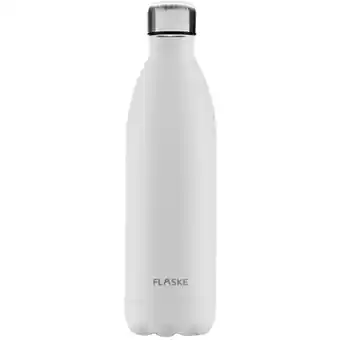 ANWB Flaske 1 liter RVS Drinkfles Wit aanbieding
