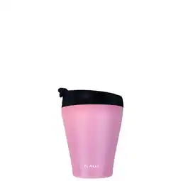 ANWB Flaske 200ML RVS Koffiebeker to Go Donker Roze aanbieding