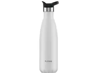 ANWB Flaske 500 ml RVS Drinkfles Wit aanbieding