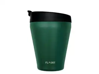 ANWB Flaske 200ML RVS Koffiebeker to Go Donker Groen aanbieding