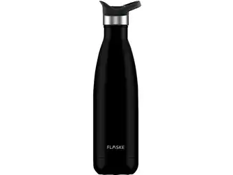 ANWB Flaske 500 ml RVS Drinkfles Zwart aanbieding