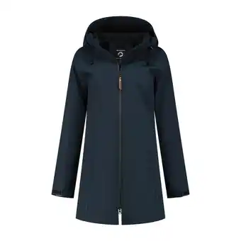 ANWB Travelin' Tuula Dames softshell jas Marineblauw aanbieding