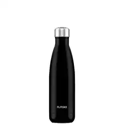 ANWB Flaske 500 ml RVS Drinkfles Houtskool Zwart aanbieding