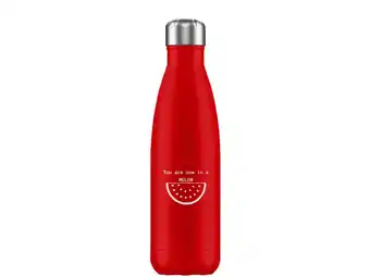 ANWB Flaske 500 ml RVS Drinkfles Rood aanbieding