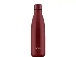 ANWB Flaske 500 ml RVS Drinkfles Donker Rood aanbieding