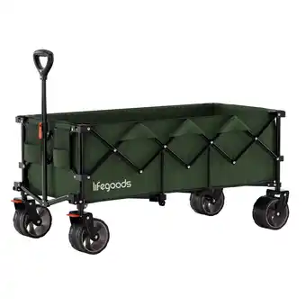 ANWB Lifegoods Bolderkar 150KG Groen aanbieding
