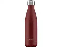 ANWB Flaske 500 ml RVS Drinkfles Donker Rood aanbieding