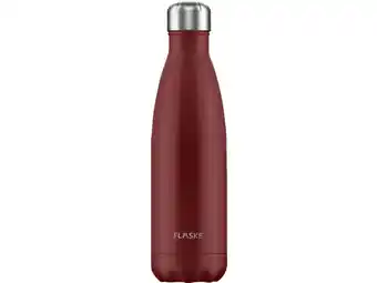 ANWB Flaske 500 ml RVS Drinkfles Donker Rood aanbieding