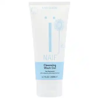 Holland & Barrett Naïf Baby & Kids Cleansing Wash Gel - 200ml aanbieding