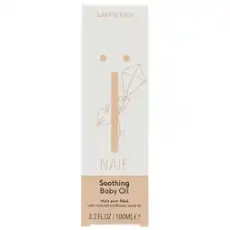 Holland & Barrett Naïf Baby & Kids Soothing Baby Oil - 100ml aanbieding