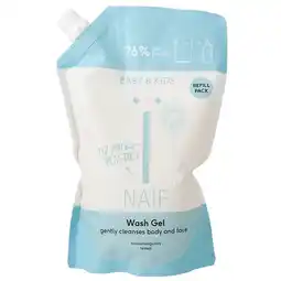 Holland & Barrett Naïf Baby & Kids Cleansing Wash Gel Refill Pack - 500ml aanbieding