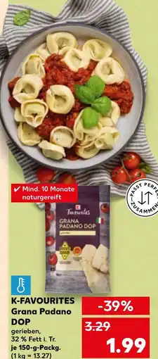 Kaufland DE K-FAVOURITES Grana Padano DOP aanbieding