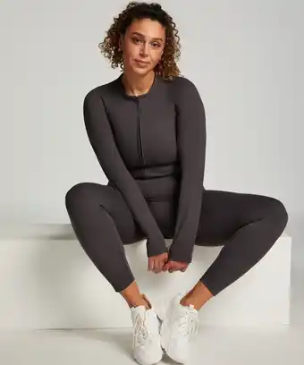 Hunkemoller Hunkemöller HKMX Sportjack Grijs aanbieding