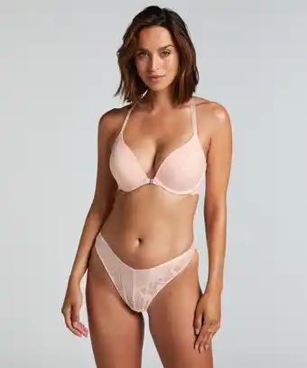Hunkemoller Hunkemöller String Ali Roze aanbieding