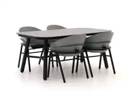 Kees Smit Hartman Tubb dining tuinset 185cm 5-delig verstelbaar aanbieding