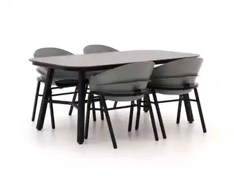 Kees Smit Hartman Tubb dining tuinset 185cm 5-delig verstelbaar aanbieding