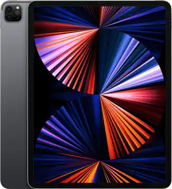 Coolblue Refurbished iPad Pro (2021) 12.9 inch 128GB Wifi Space Gray (Zo goed als nieuw) aanbieding