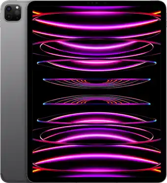 Coolblue Refurbished iPad Pro (2022) 12.9 inch 128GB Wifi Space Gray (Zo goed als nieuw) aanbieding