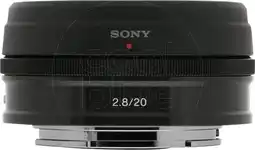 Coolblue Sony E 20mm f/2.8 SEL aanbieding