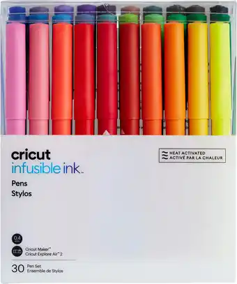Coolblue Cricut Ultimate Infusible Ink Pen Set 0.4mm 30 pack aanbieding