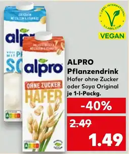 Kaufland DE ALPRO Pflanzendrink aanbieding