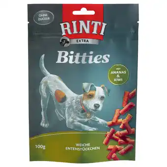 Zooplus RINTI Extra Bitties 100 g - Eend met Ananas & Kiwi aanbieding