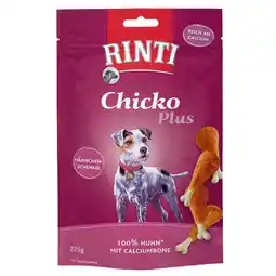 Zooplus 225g Extra Chicko Plus Kippendijen met Calcium RINTI Hondensnacks aanbieding
