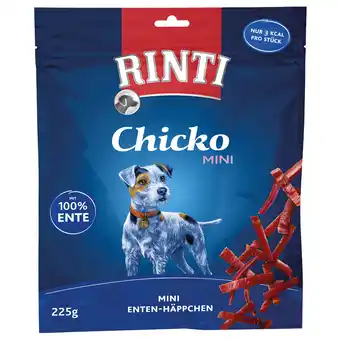 Zooplus Rinti Extra Chicko Mini Eend 225g aanbieding