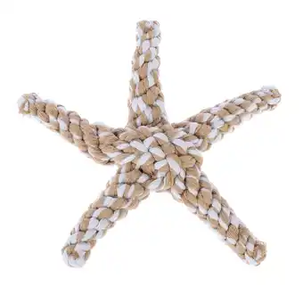 Zooplus TIAKI touwspeeltje zeester voor honden 15x15x3.5cm hond aanbieding