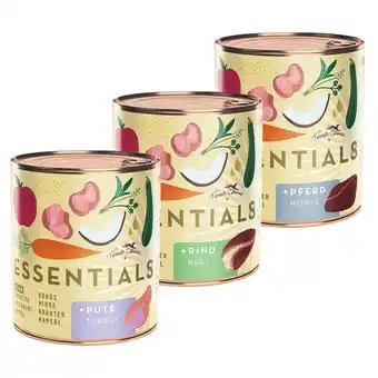 Zooplus 6x780g Terra Canis Essential 8+ Mix 3 soorten nat hondenvoer aanbieding