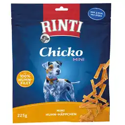 Zooplus 225g Extra Chicko Mini Kip Rinti Hondensnack aanbieding